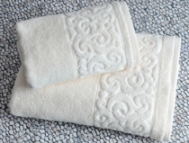 Полотенце банное (кремовый) Tiffany Vanilla (кремовый) 90х150