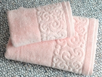Полотенце банное (розовый) Tiffany Pink 90х150